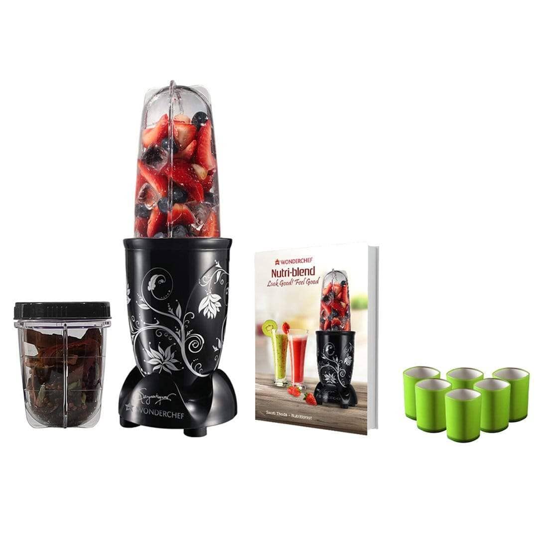 Wonderchef Nutri-Blend With Free Serving Glass Set - Wonderchef