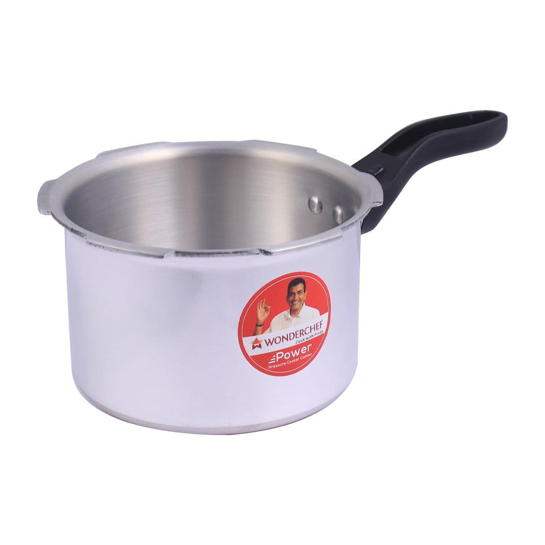 Wonderchef Power Outer Lid Pressure Cooker 3L (Silver) - Wonderchef