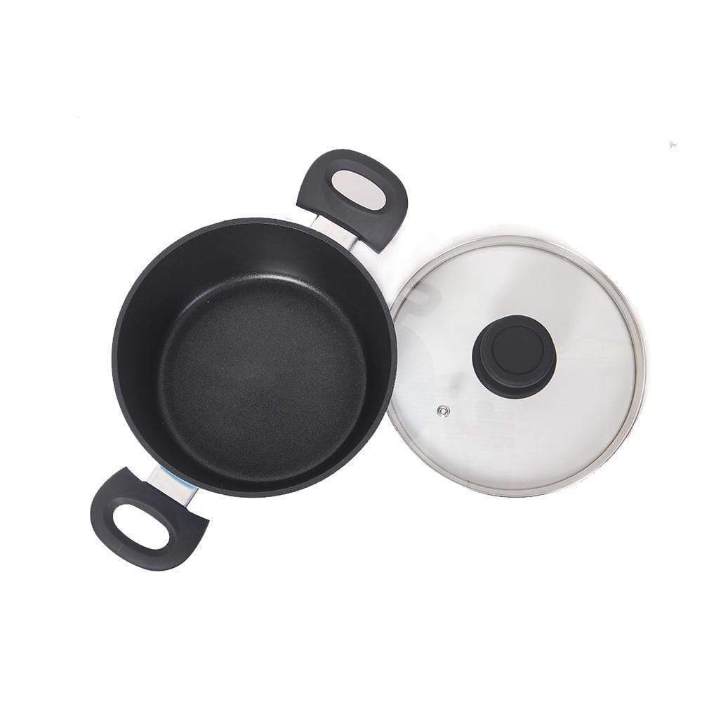Wonderchef Cookware Wonderchef Sapphire Forged 20Cm Casserole With Lid