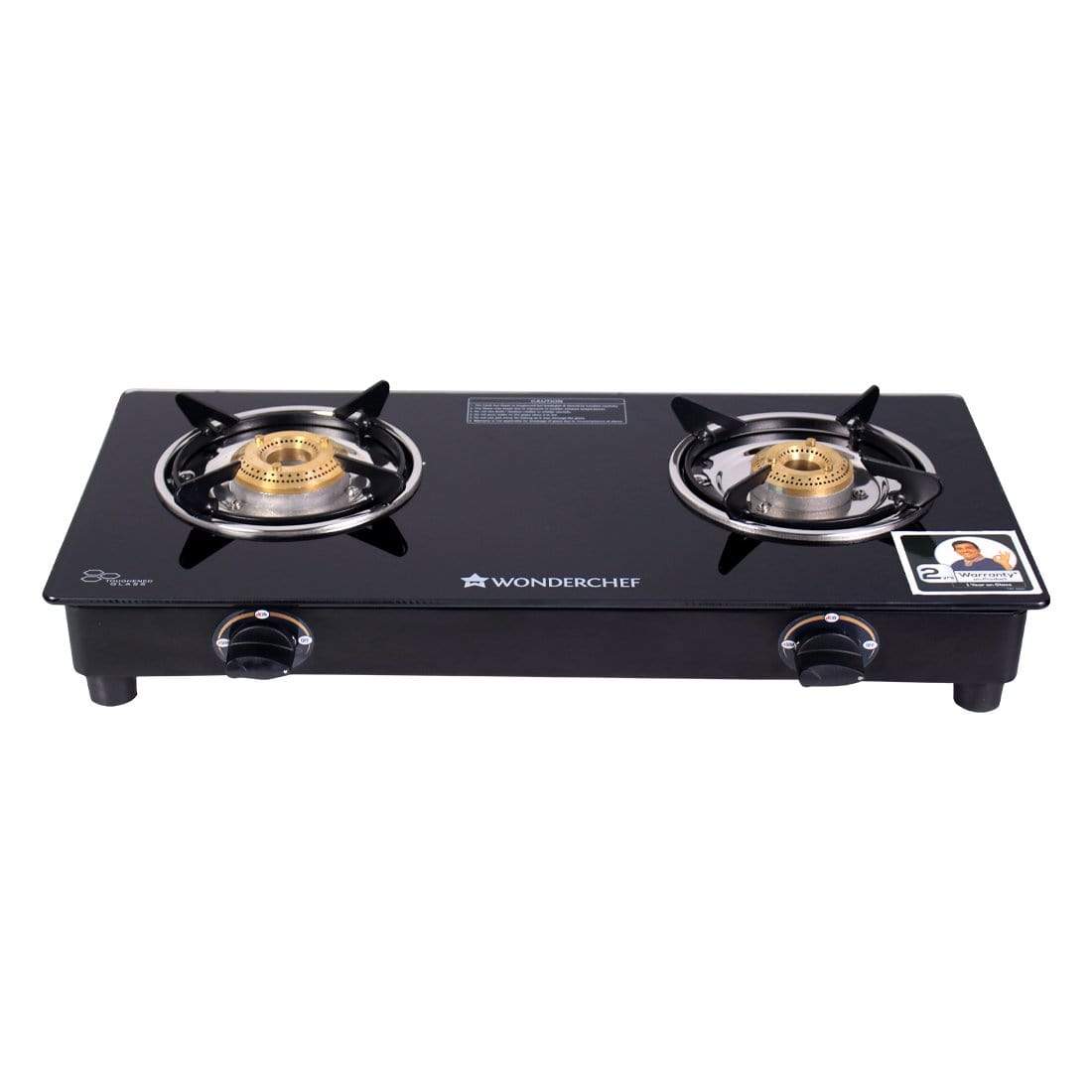 Wonderchef Cookware Wonderchef Ultima 2 Burner Glass Cooktop