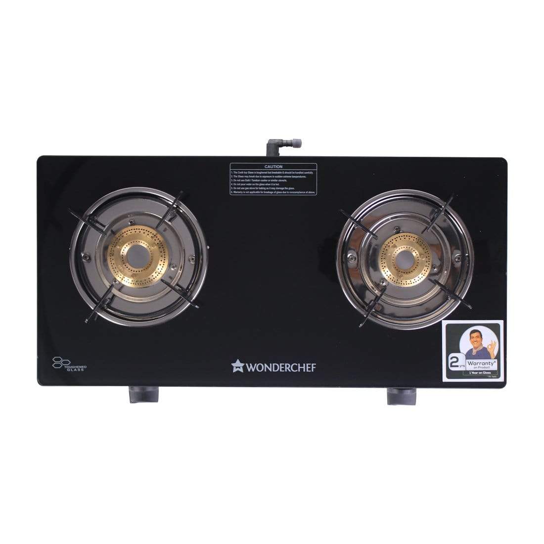 Wonderchef Cookware Wonderchef Ultima 2 Burner Glass Cooktop