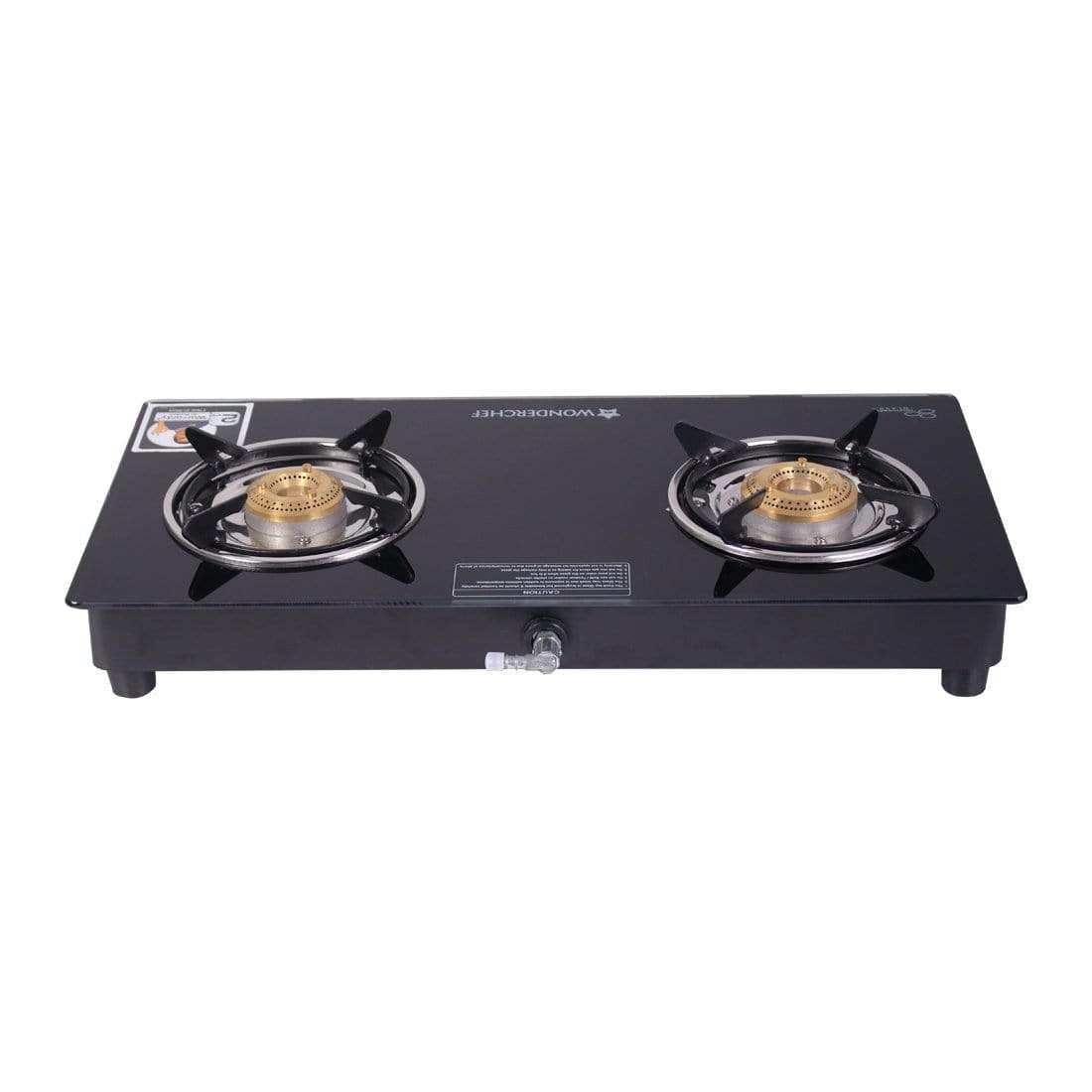 Wonderchef Cookware Wonderchef Ultima 2 Burner Glass Cooktop