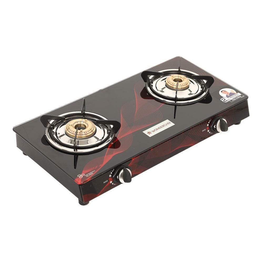 Wonderchef Cookware Wonderchef Zing 2 Burner Glass Cooktop