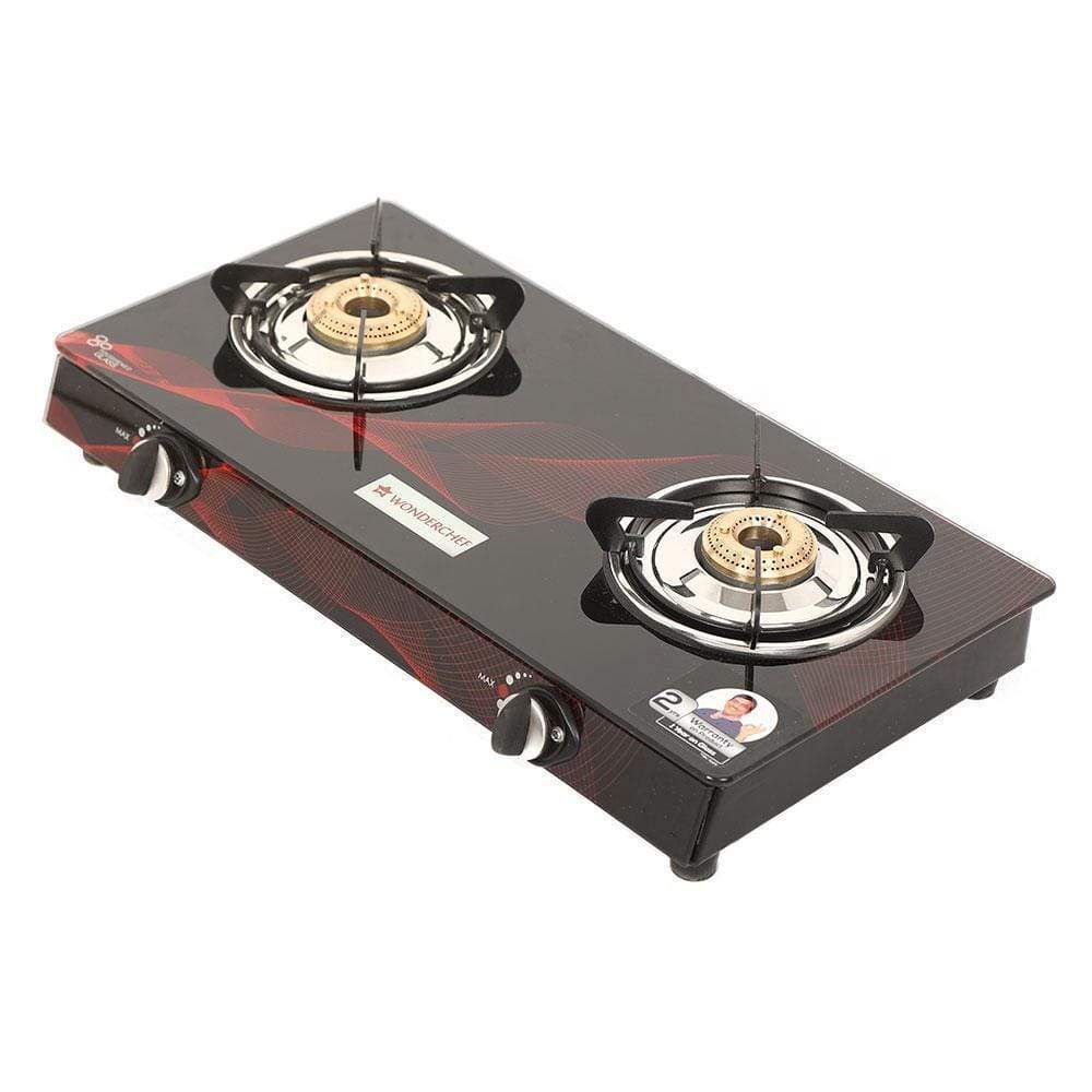 Wonderchef Cookware Wonderchef Zing 2 Burner Glass Cooktop