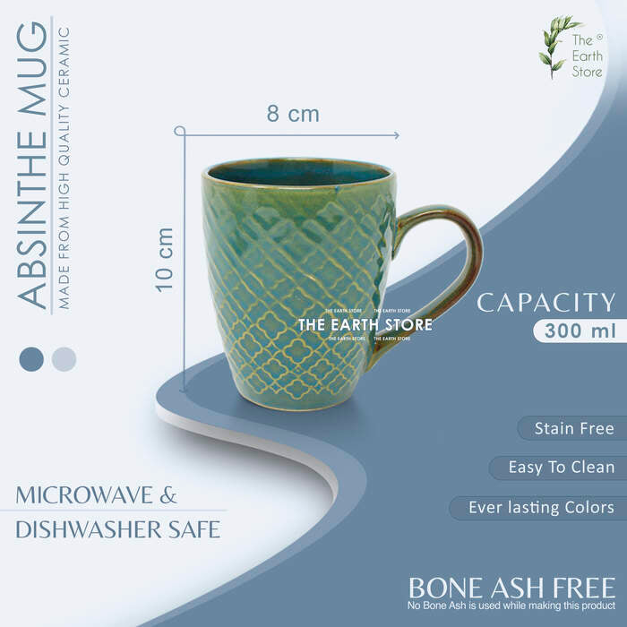 Earth Store Green Mug - Single