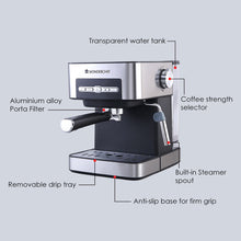 Load image into Gallery viewer, Regalia Espresso Coffee Maker 15 Bar