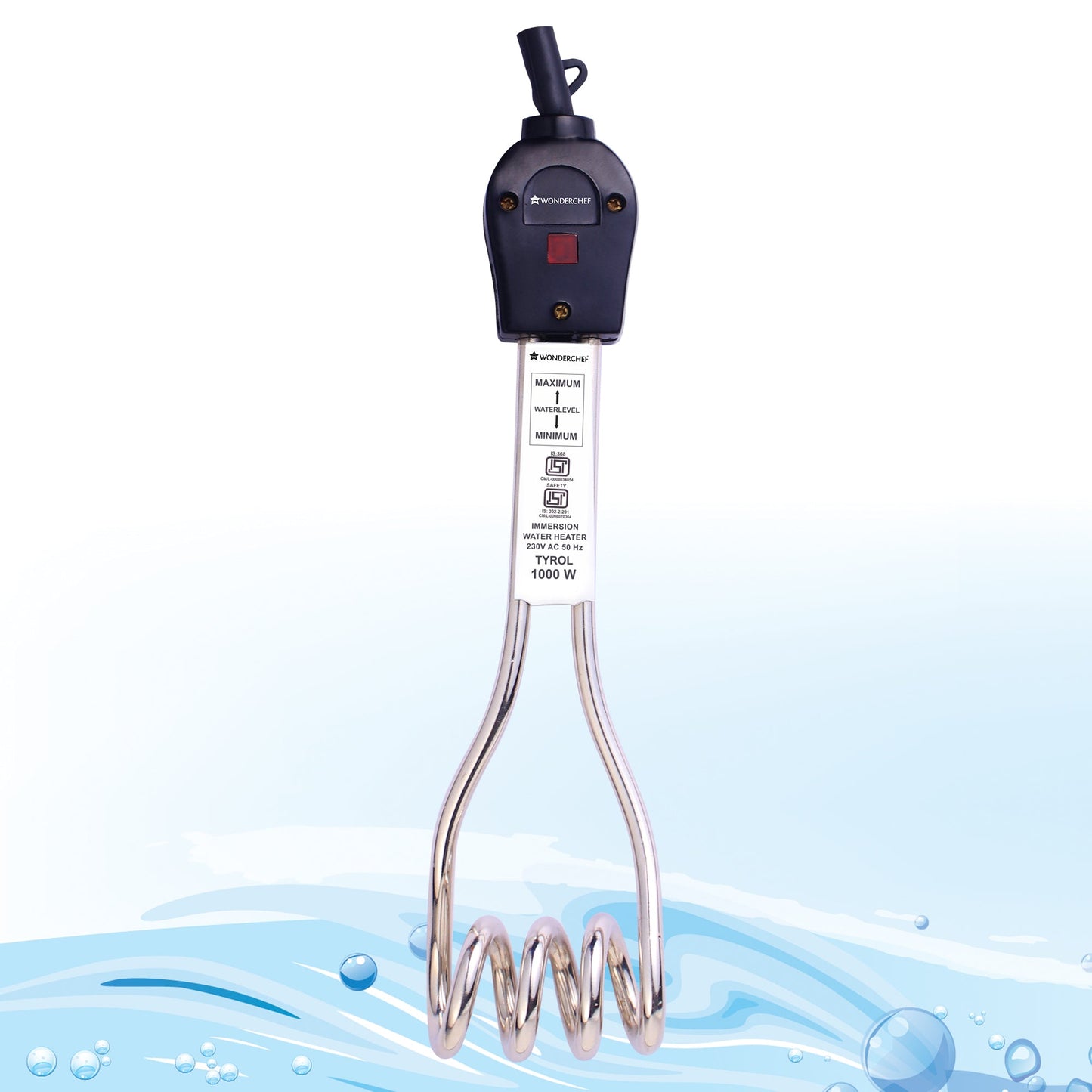 Wonderchef Tyrol Immersion Water Heater - Wonderchef