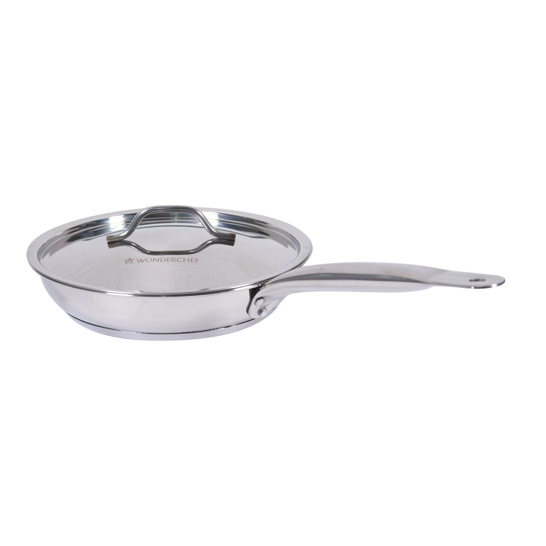 Wonderchef Stanton Fry Pan with SS Lid-20 cm - Wonderchef