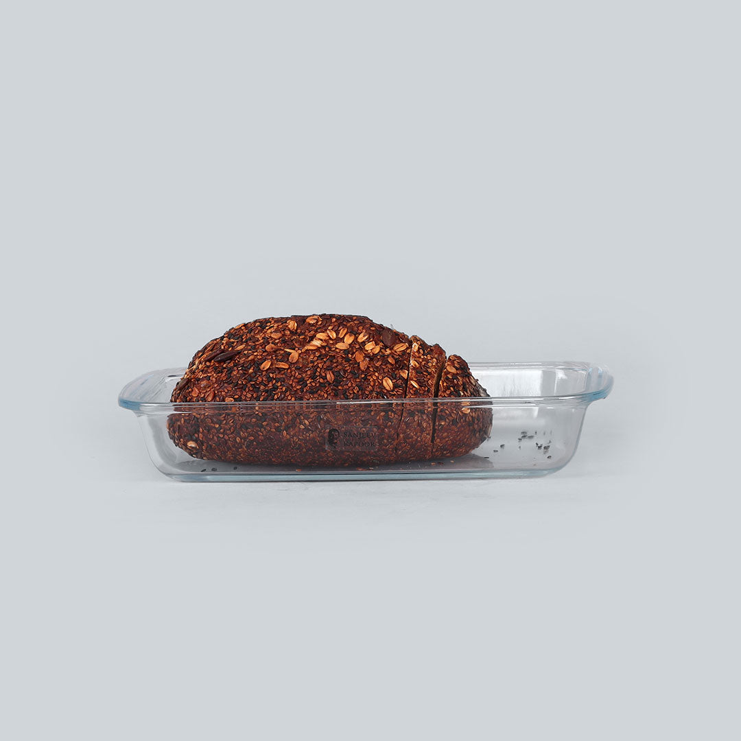 Avo Glass Rectangle Dish, Microwave safe - 1600ml