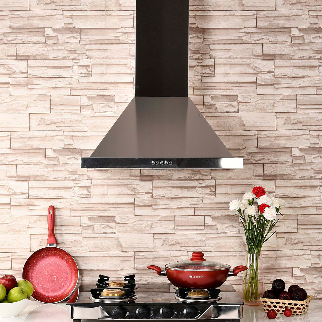 Wonderchef Milano Chimney 60Cm - Wonderchef