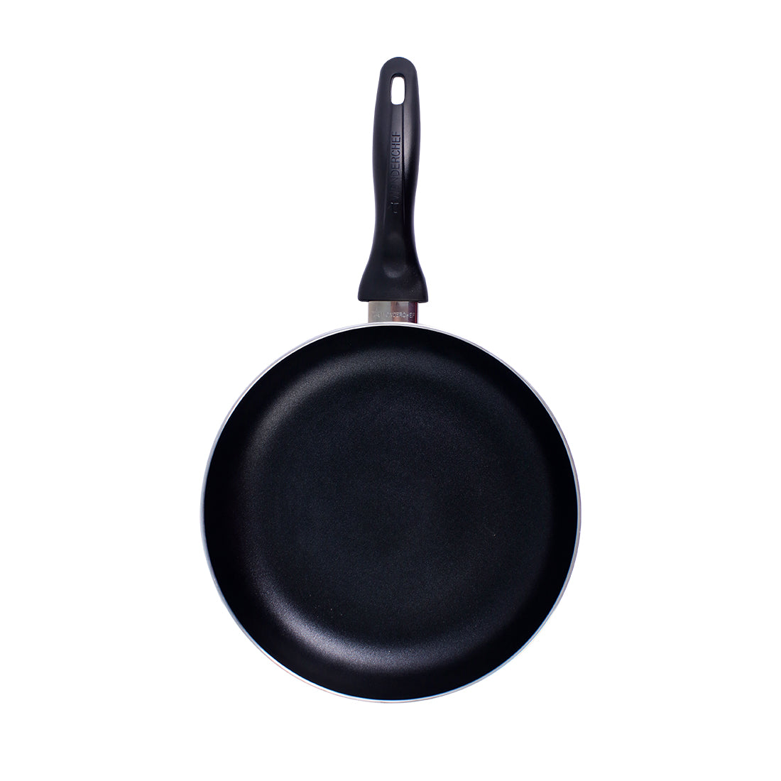 Ultra Non-stick Fry Pan, Induction Bottom, Cool-Touch Bakelite Handle, Pure Grade Aluminium, PFOA/Heavy metals free- 24cm, 1.8L, 2.7mm, 2 Years Warranty, Black