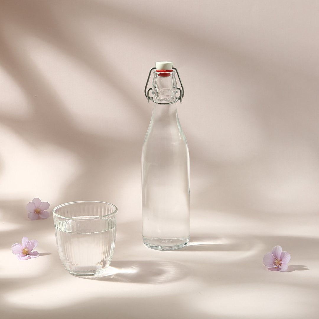 Bormioli Water Bottle - Clear - 500 ML