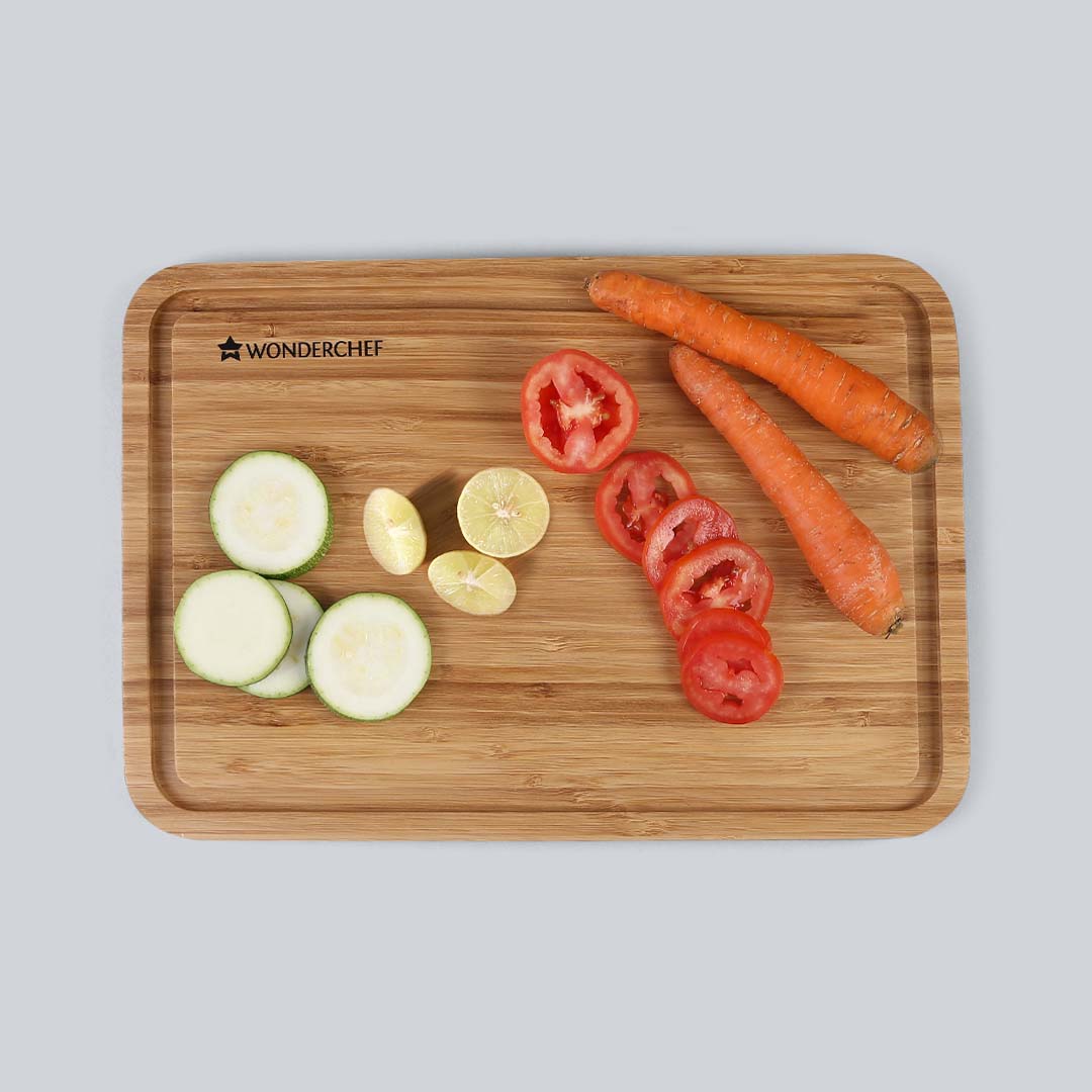 Razor Chopping Board, All Natural Bamboo, Oder and Bacteria resistant