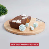 Ambrosia Plunge Cutter - Flower Shape, 4Pc