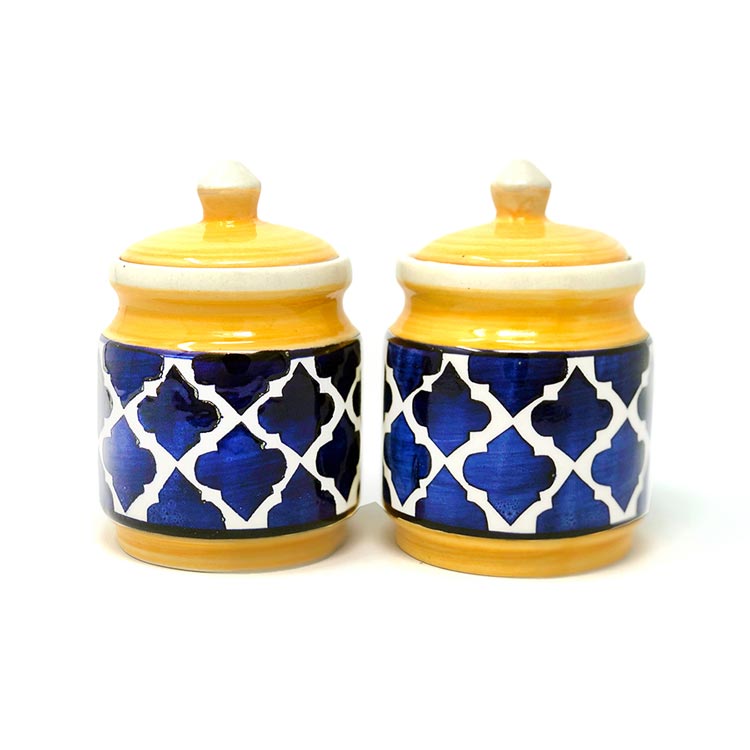 Earth Store Moroccan Jar  (Set of 2)