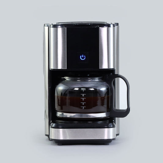 Regalia Brew Coffee Maker, Makes 7 Cups Coffee, Removable Filter, with Keep Warm Plate, 2 Years Warranty, 700ml, 550W - Black