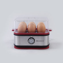 Load image into Gallery viewer, Egg Boiler Crimson Edge With 6 Egg Poacher, 400W, Auto Switch Off, Alarm Function, 2 Years Warranty