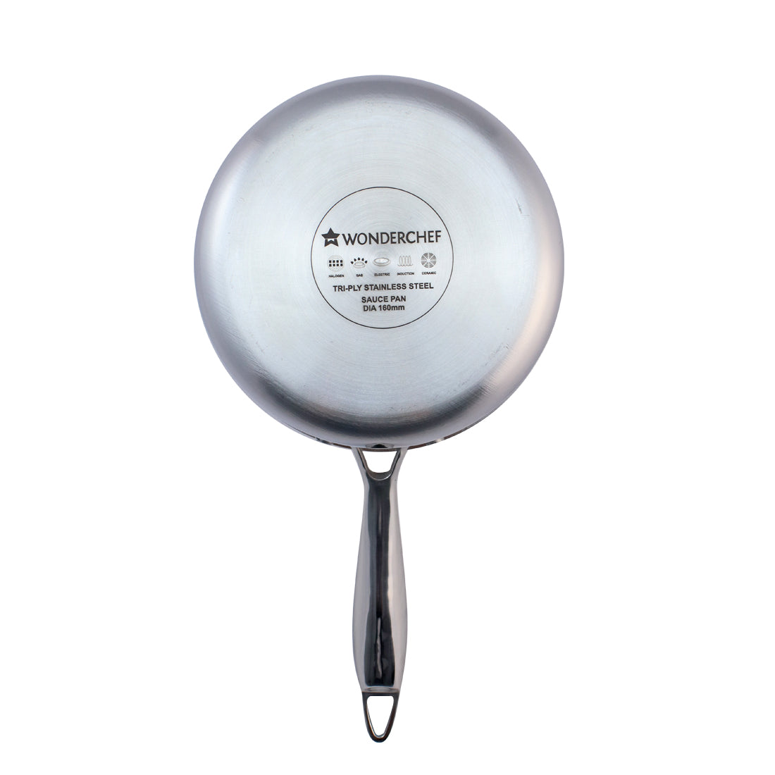 Ruby Triply Sauce Pan 16 cm