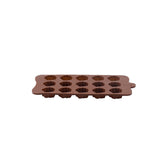 Ambrosia Silicone Rose Shaped Mould - Brown