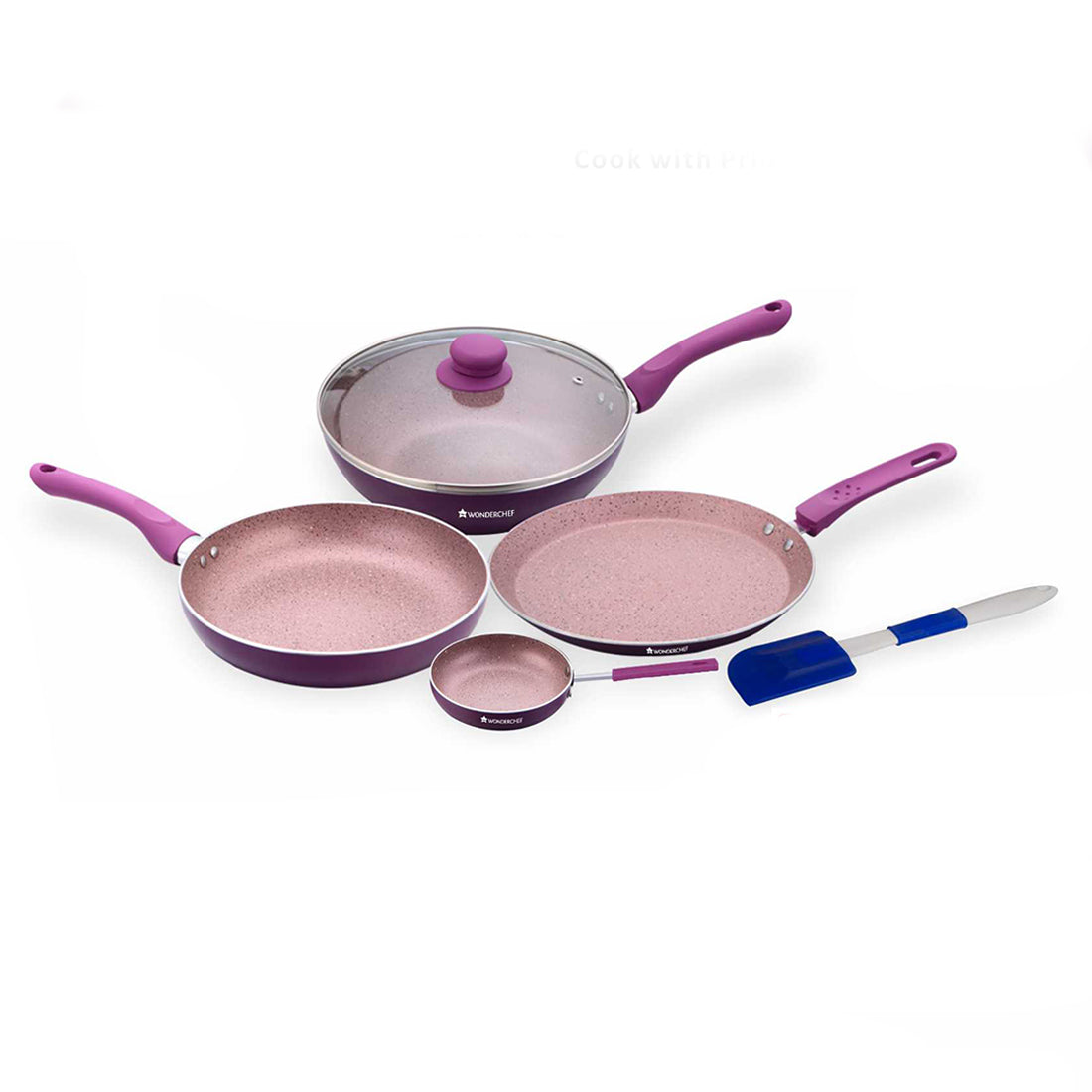 Wonderchef Royal Velvet Set With Silicone Spatula