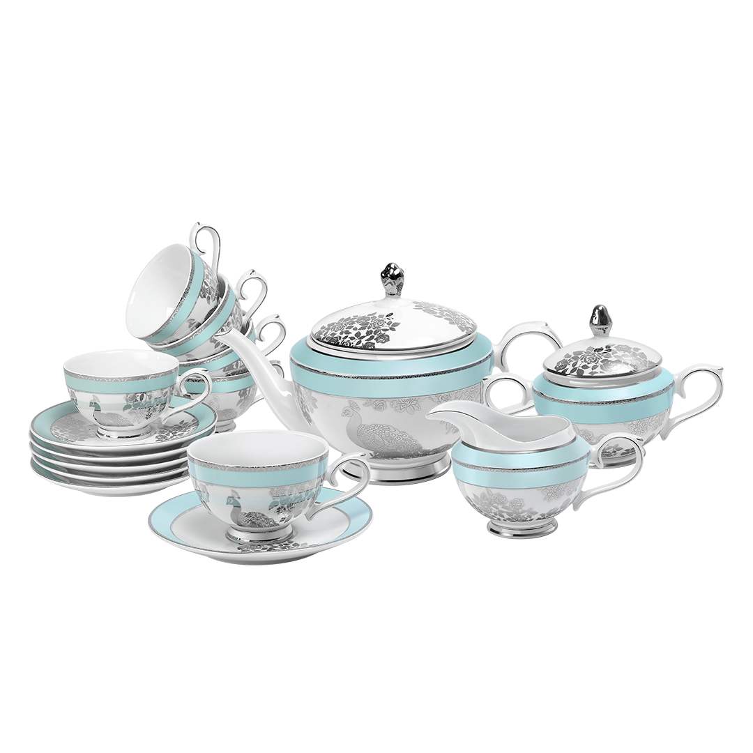 Hitkari Jahanara Tea Set 17 PC.