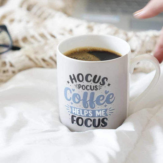 Sicilia Mug Hocus Pocus Coffee Helps Me Focus Mug 370 ml