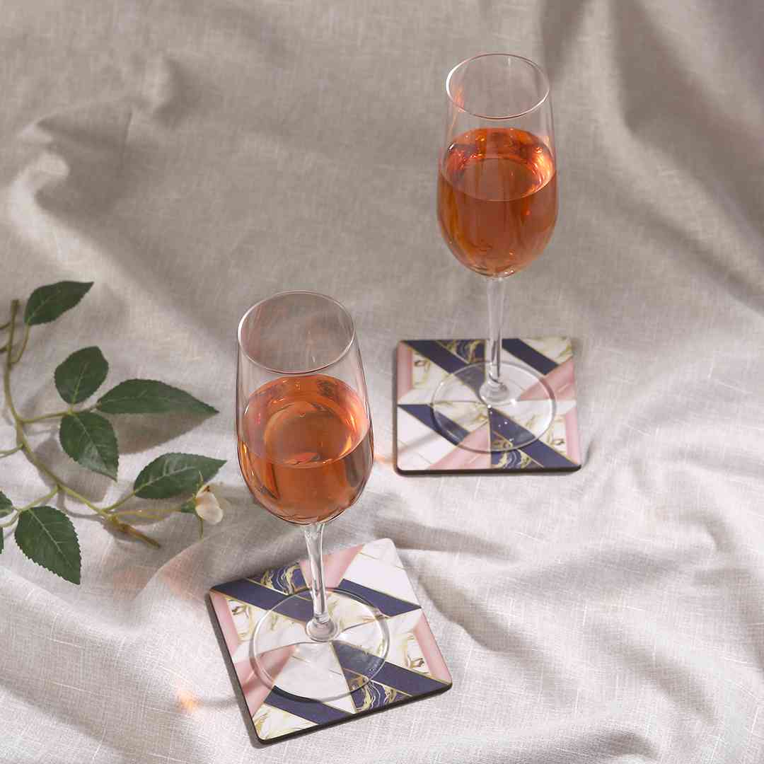 Casablanca Marble Mosaic Coaster - Set of 6