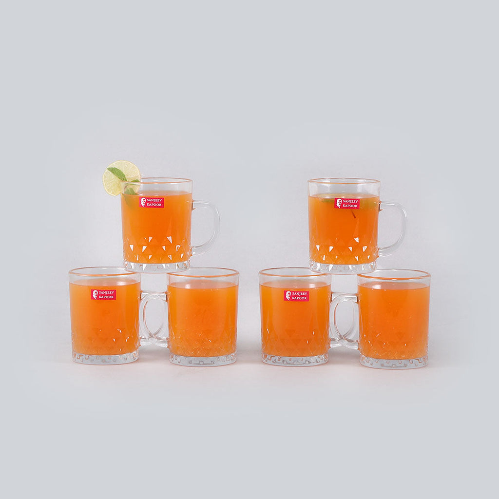 Paris Juice Mug Set 230ml - Set Of 6 Pcs