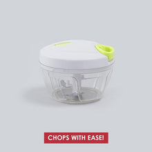 Load image into Gallery viewer, 4&quot; Easy Slice Knife (Yellow) and Classic String Vegetable Chopper