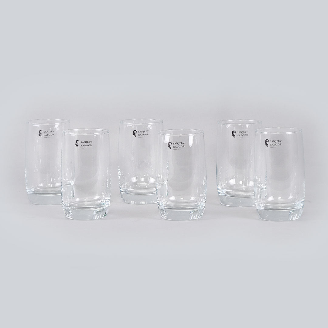 Radiance Water Glass 280ml - Set Of 6 Pcs By Wonderchef