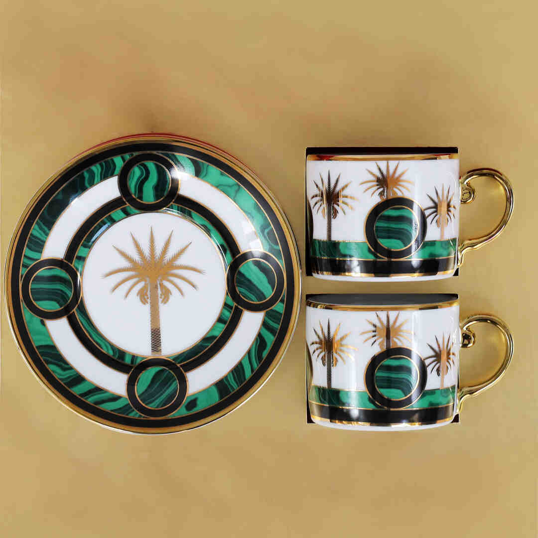 Hitkari Oasis Cup and Saucer Set of 4