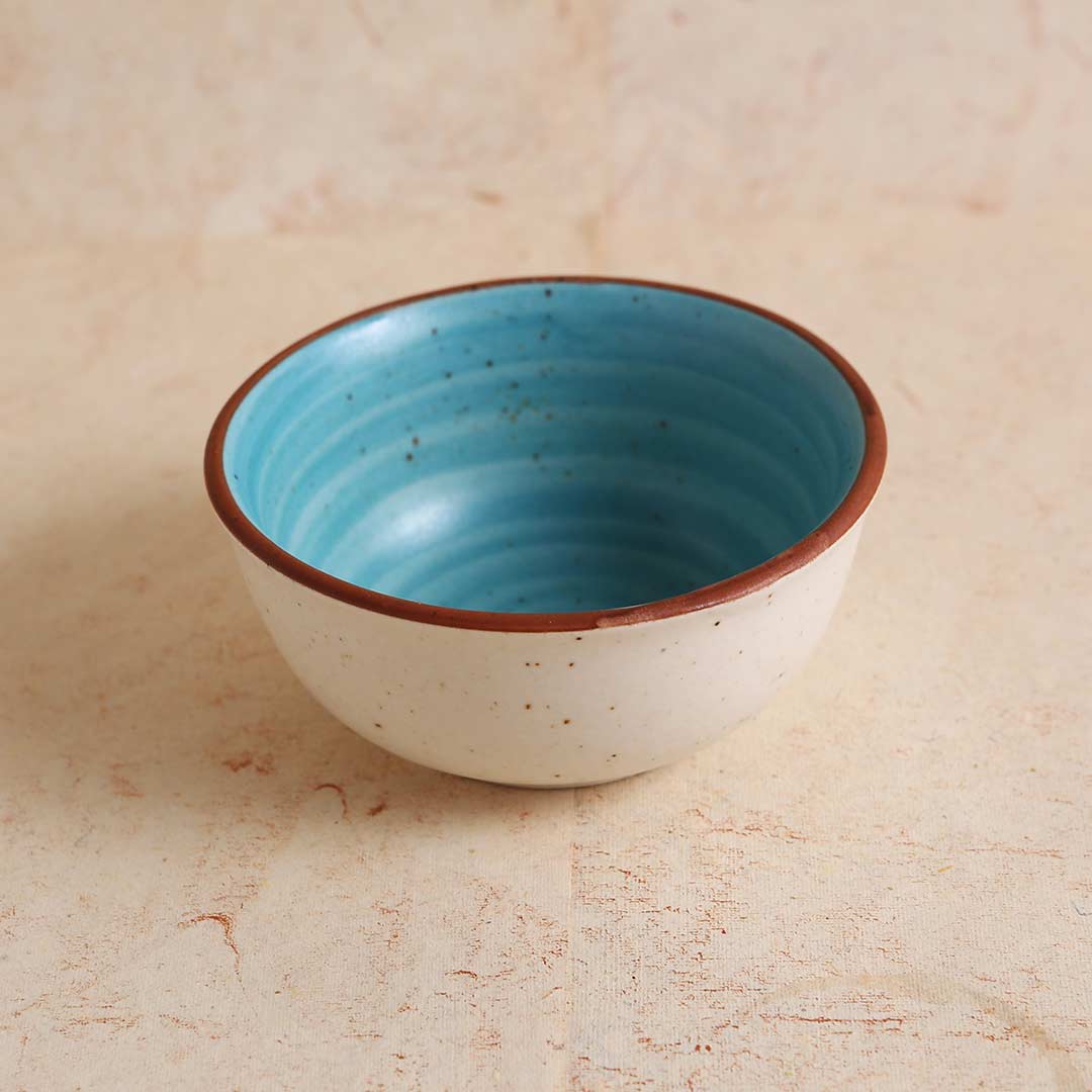 Teramo Stoneware Soup Bowl - Blue (Set of 2)