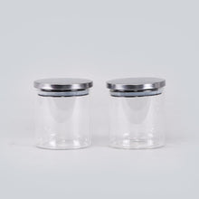 Load image into Gallery viewer, Classic Borosilicate Round Glass Air Tight Jar 700ml - Set of 2 Pcs