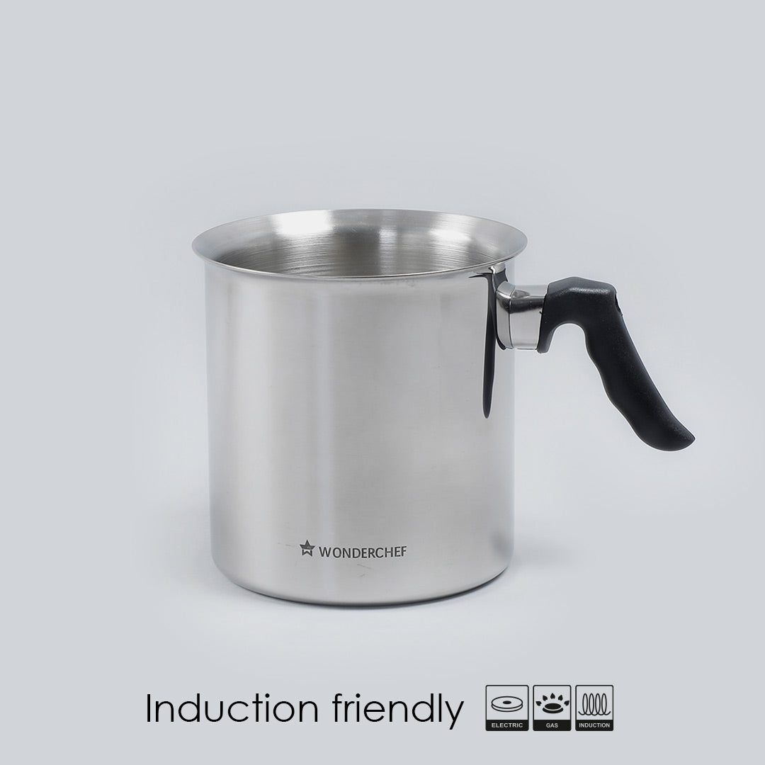 Stainless Steel Milk Boiler with Whistle- 2L