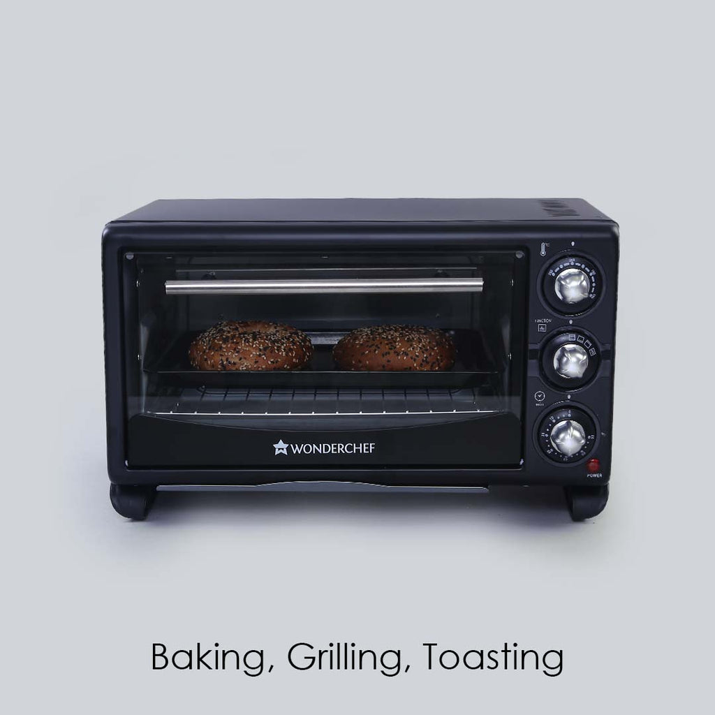 Oven Toaster Griller (OTG) 21 Litres, Auto Power-Off with Bell, Heat Resistant Glass Window, 2 Years Warranty- 1380W