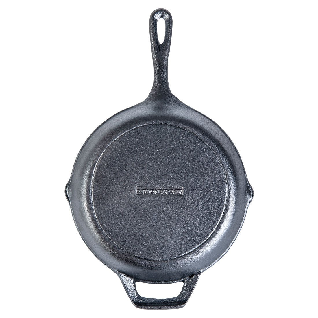 Forza Cast-Iron Fry Pan, Pre-Seasoned Cookware, Induction Friendly, 20cm, 3.8mm and Forza Cast-Iron Casserole With Lid, Pre-Seasoned Cookware, Induction Friendly, 25cm, 4.7L, 3.8mm