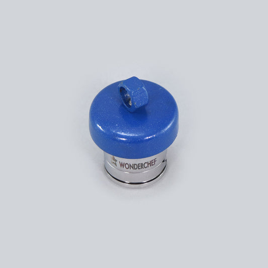 Health Guard Outer Lid Pressure Cooker 3 Litres, Blue - Whistle