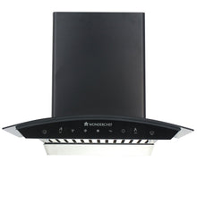 Load image into Gallery viewer, Ultima Curve 60cm Wall Mounted Chimney, Suction 1200 m3/h, Auto-Clean Function, Baffle Filter