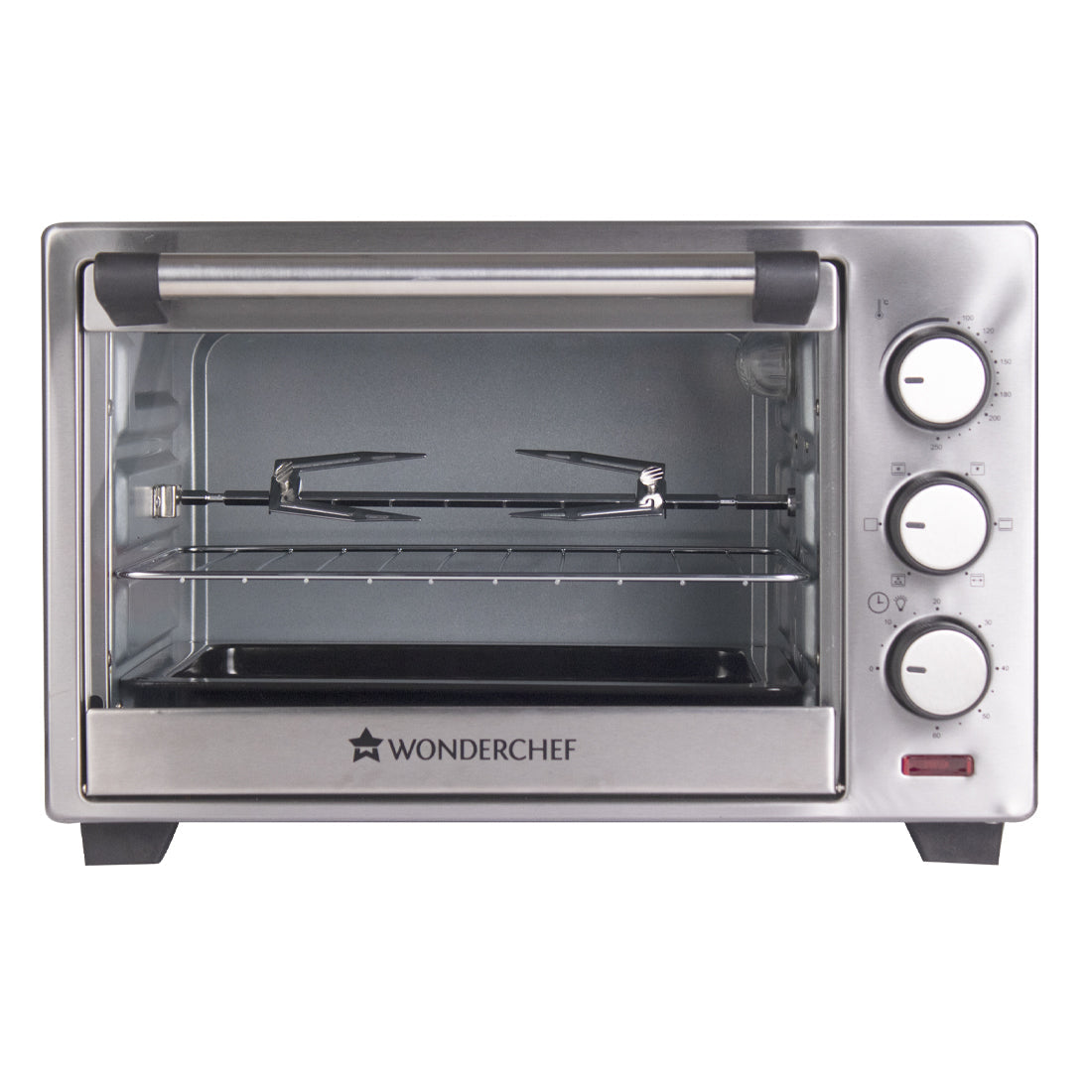 Wonderchef Oven Toaster Griller OTG 19L Steel - Wonderchef