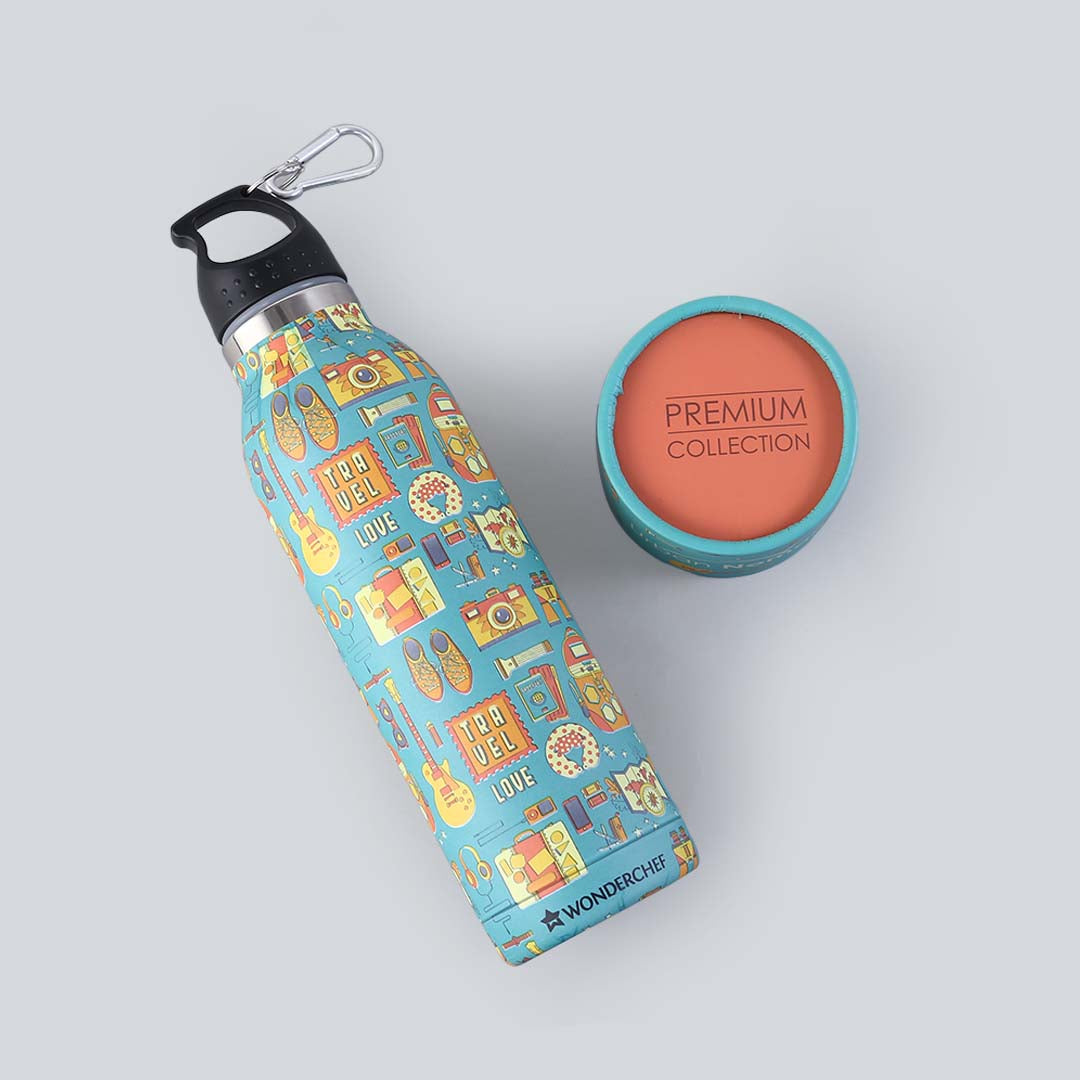 Urban Nomad, 600ml, Double Wall Stainless Steel, Vacuum Insulated, Hot And Cold Flask, Your story