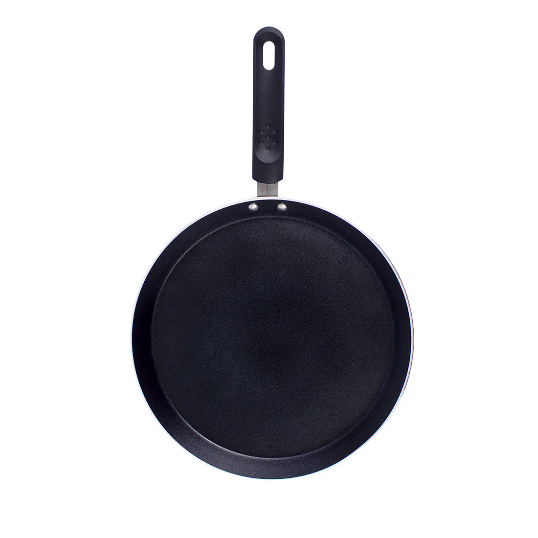 Ultra Non-stick Dosa Tawa, Soft Touch Handle, Pure Grade Aluminium, 28cm, 2.7mm, 2 Years Warranty, Black