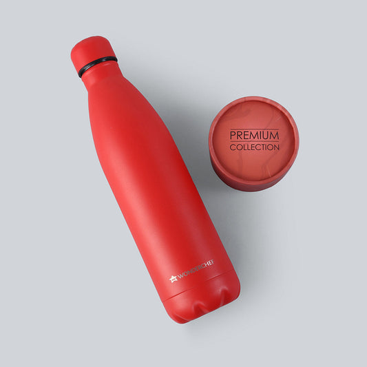 La Rouge, 750ml, Double Wall Stainless Steel, Vacuum Insulated, Hot And Cold Flask