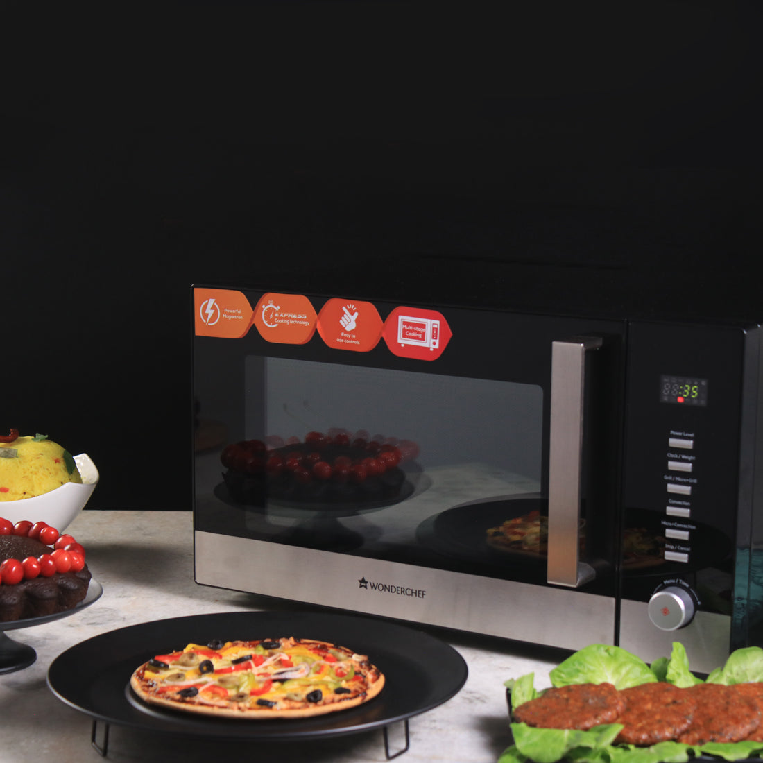 Wonderchef Roland Microwave 30L - Wonderchef