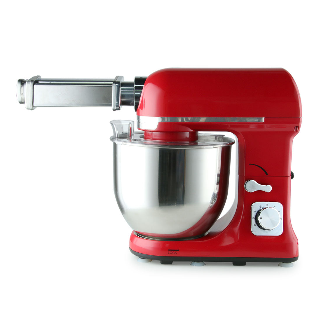 Crimson Edge Die-cast Stand Mixer Fettuccine Pasta Cutter