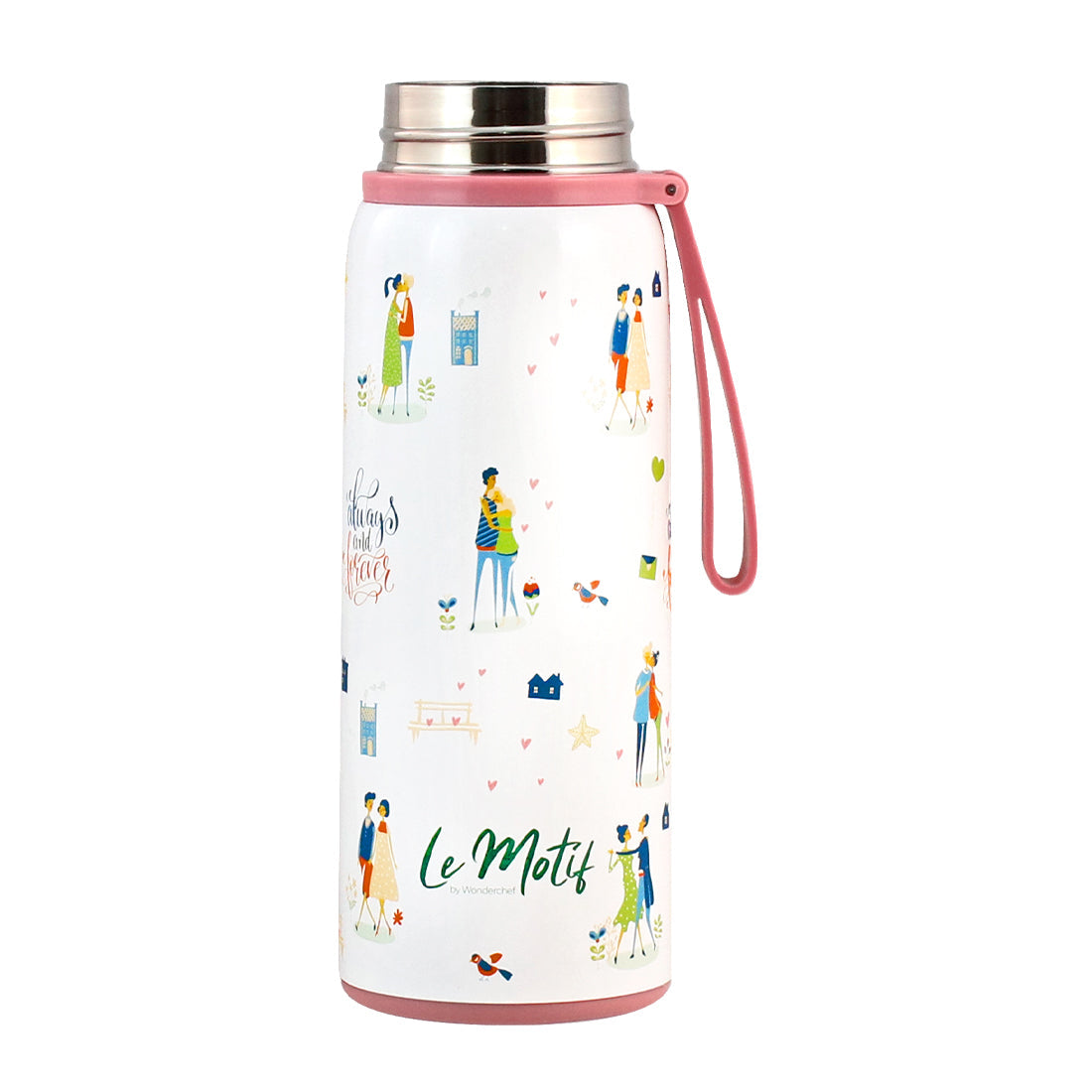 Wonderchef Le Motif - L'Amour Vacuum Bottle 420ML - Wonderchef