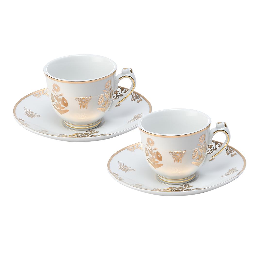 Hitkari Jannat 12 PC. Coffee Cup and Saucer