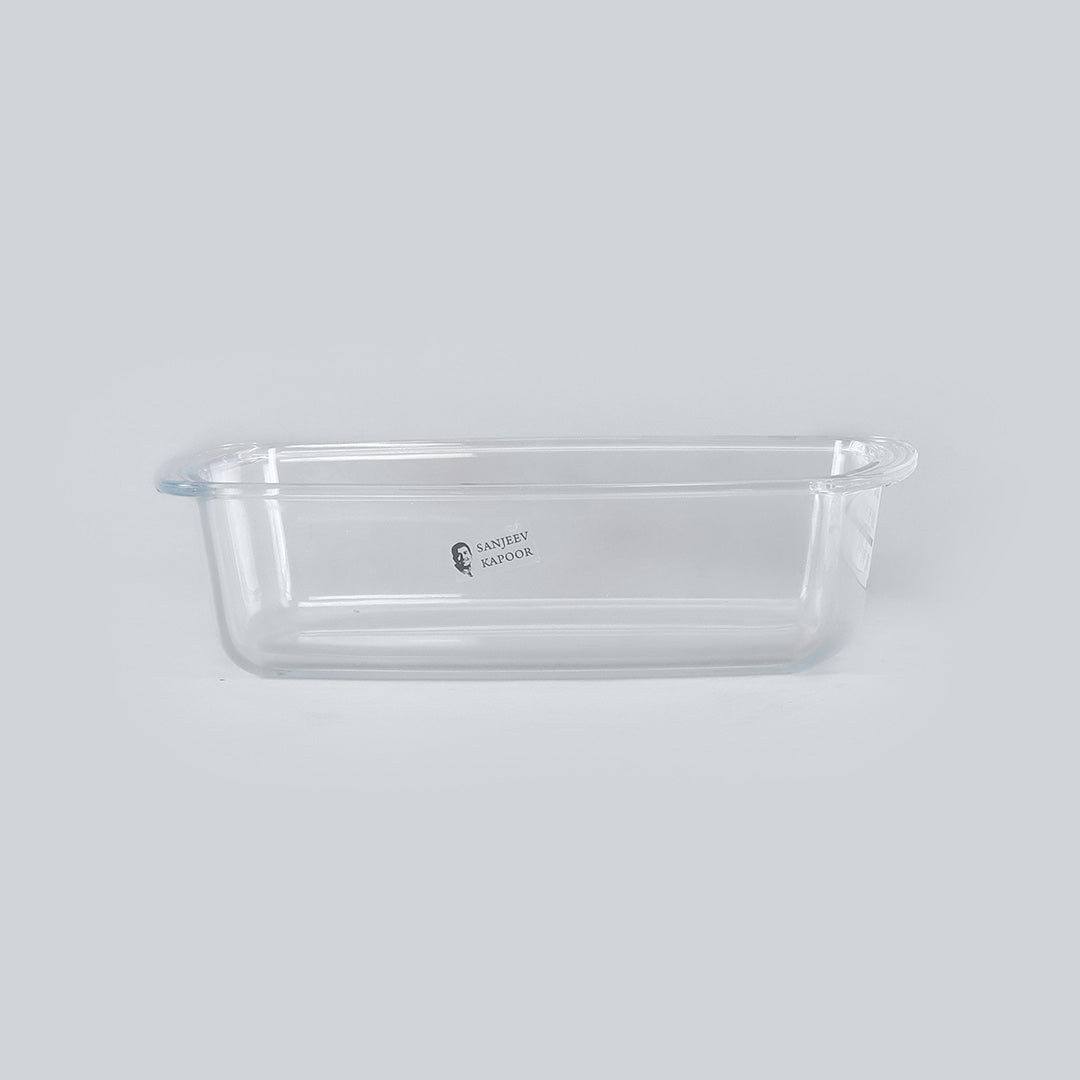 Sassy Glass Baking Loaf Dish, Microwave safe - 1800ml