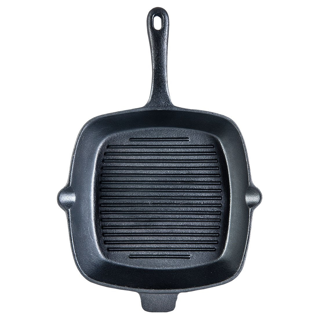 Forza Cast-iron Grill Pan, 26cm and Forza Cast-iron Dosa Tawa, 25cm