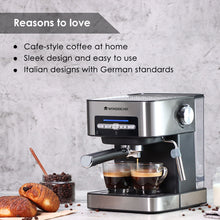 Load image into Gallery viewer, Regalia Espresso Coffee Maker 15 Bar