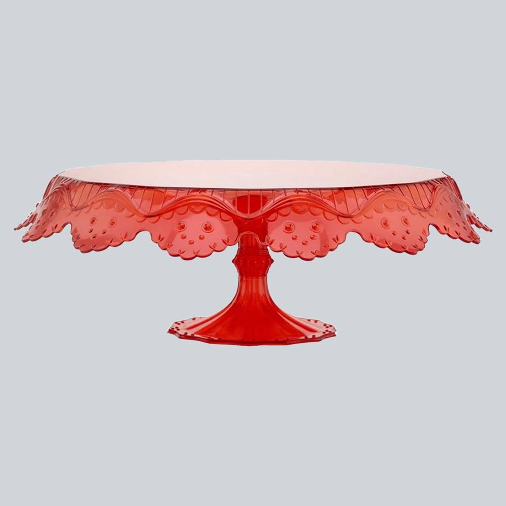 Pavoni Papillon Red Cake Stand